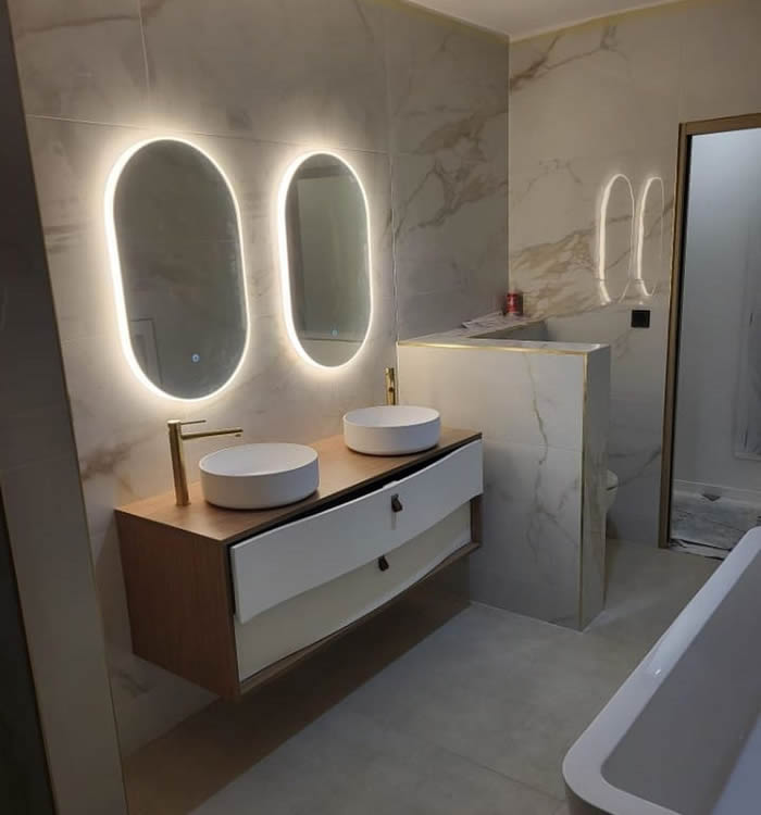 Carrelage effet marbre