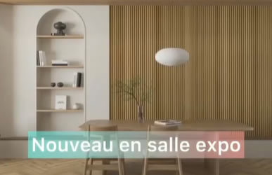 Nouveau en salle expo : le wood polymer composite