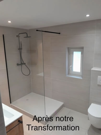 Chantier rénovation d’une salle de bain