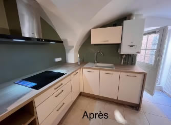 Réalisation d&rsquo;une cuisine sur mesure